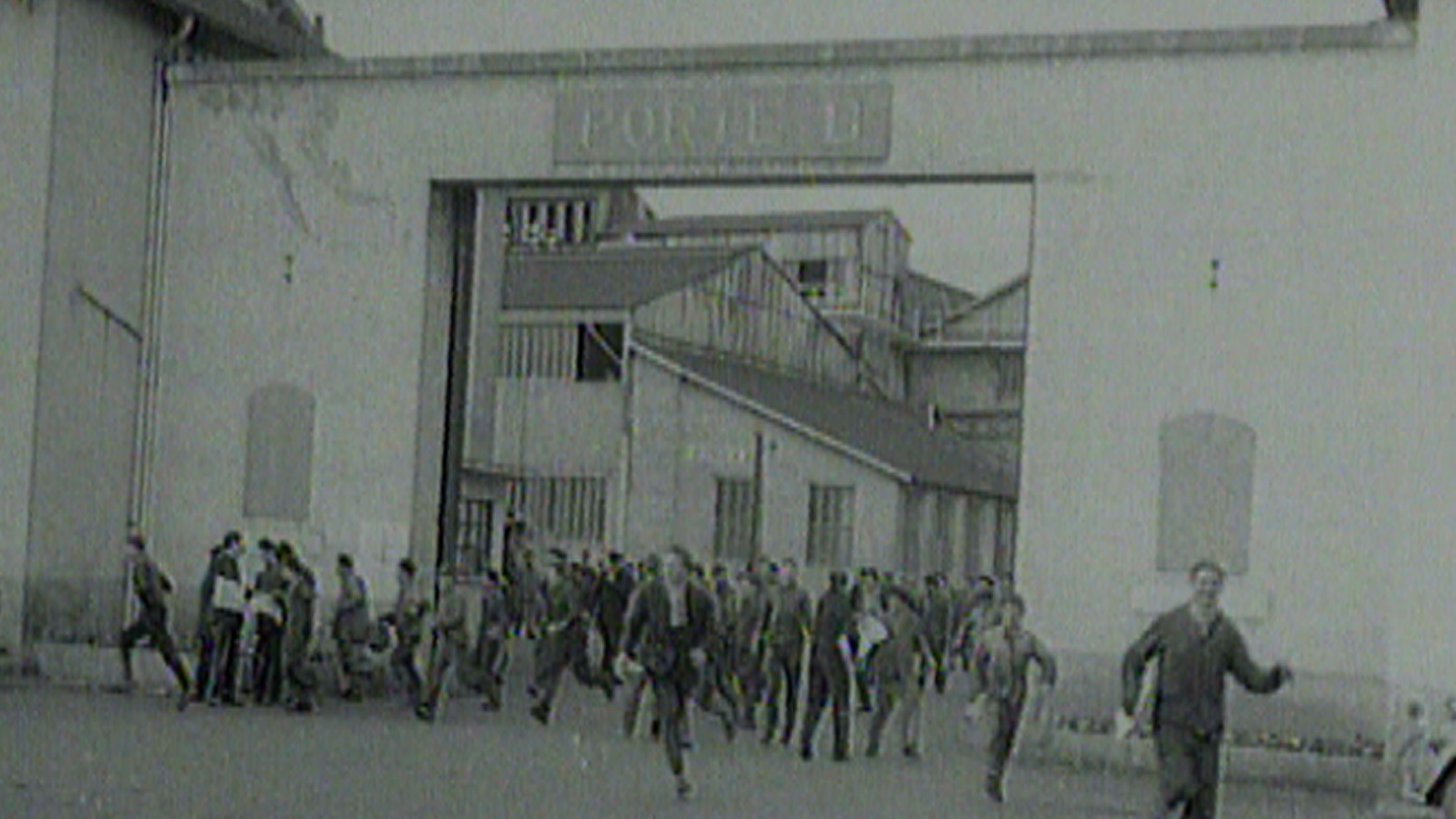 Thumb Workers Leaving the Factory