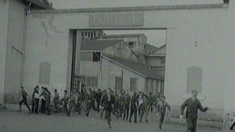 Thumb Workers Leaving the Factory